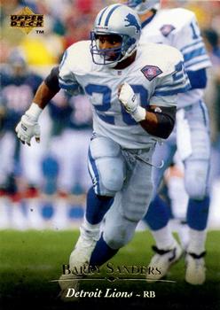 Barry Sanders Detroit Lions 1995 Upper Deck NFL #94